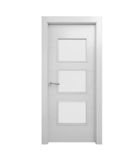 Puerta Block Maciza 089 3V Cristal