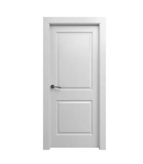 Puerta Blanca Plafonada Maciza Ciega Block