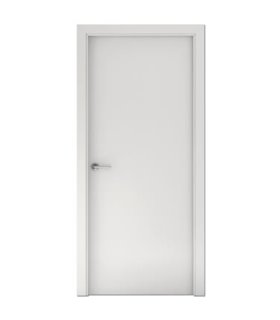 Puerta Blanca Lisa Ciega Block Maciza