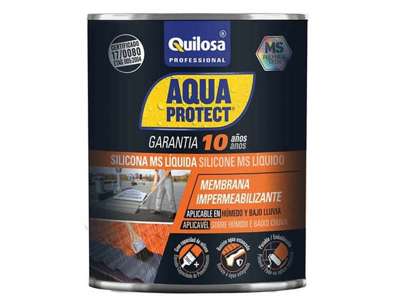 Quilosa Silicona Liquida Aquaprotect Blanca 5 Kg