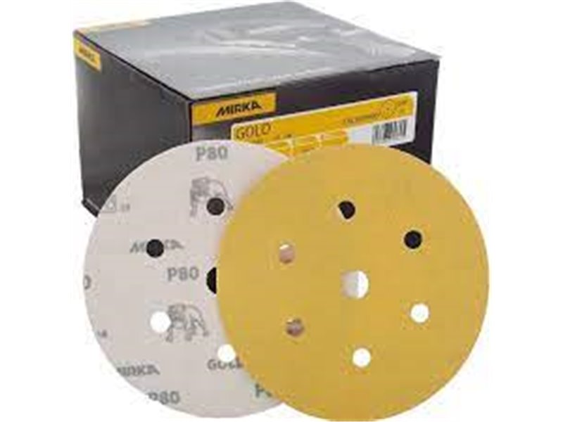 Mirka Disco Gold 150Mm Grip 15A P240