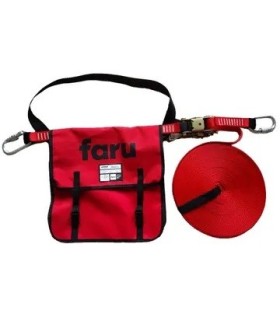 Faru Linea de Vida Horizontal 20 Metros Cinta  - Pinturas Vero