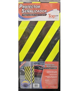 Paragolpes Bicolor Negro/Amarillo 30cmx65cm  - Pinturas Vero