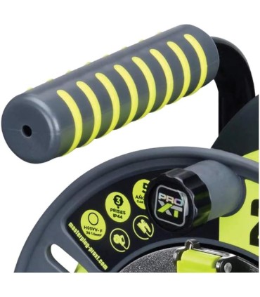 Luceco Enrollacables 25m 3 Tomas  - Pinturas Vero