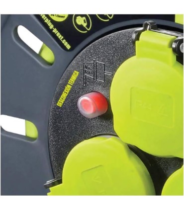 Luceco Enrollacables 25m 3 Tomas  - Pinturas Vero