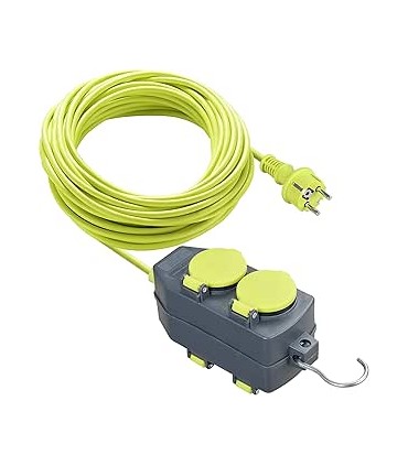 Luceco Prolongador de Corriente 15M 4 Tomas  - Pinturas Vero