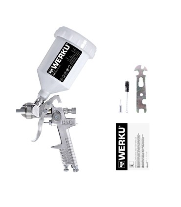 Werku Pistola de Gravedad 600ML  - Pinturas Vero