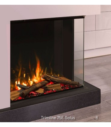 Chimenea Eléctrica Trimline 75E Solus