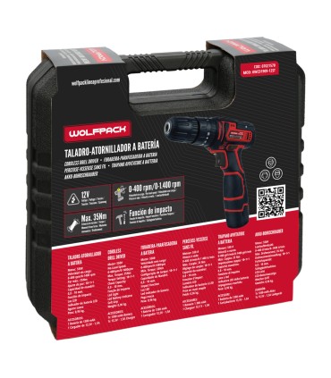 Taladro de Bateria 1300MAH 12V 2Vel  - Pinturas Vero