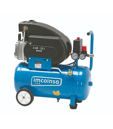 Compresor Imcoinsa 2HP 25LT 219LPM