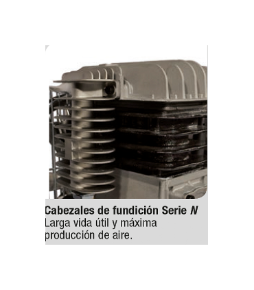 Compresor Imcoinsa 3HP 50LT 330LPM  - Pinturas Vero