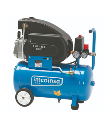 Compresor Imcoinsa 2HP 25LT 219LPM  - Pinturas Vero