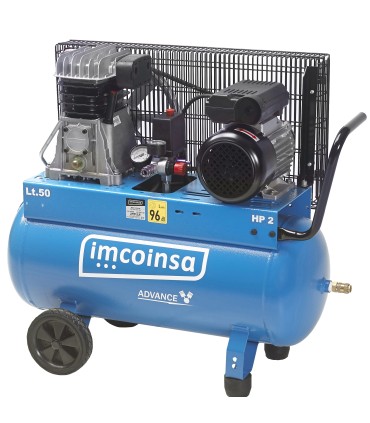 Compresor Imcoinsa 3HP 50Lt 330LPM