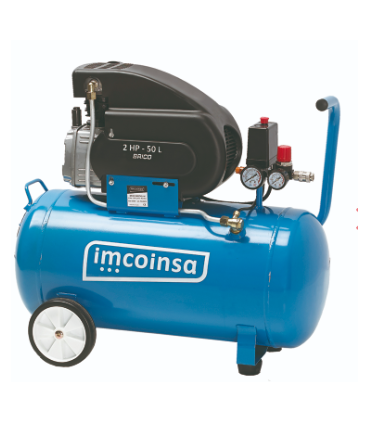 Compresor Imcoinsa 3HP 50LT 330LPM  - Pinturas Vero