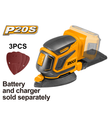 Ingco Lijadora Triangular Mouse 20v  - Pinturas Vero