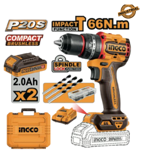 Ingco Taladro Inalámbrico Profesional 66NM  - Pinturas Vero