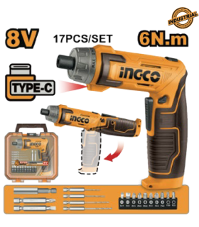 Ingco Taladro Inalámbrico 8V 6 NM  - Pinturas Vero