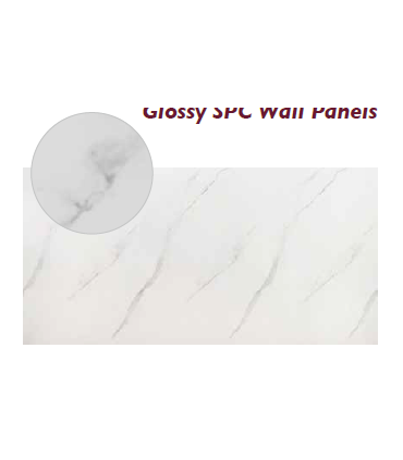 Panel Decorativo PVC Statuario Gris Brillo 1220 x 2800 mm  - Pinturas Vero