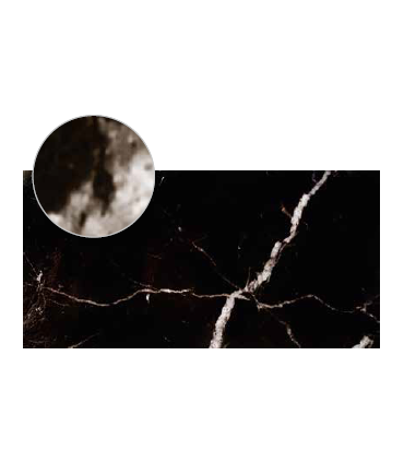 Panel Decorativo PVC Marquina Negro Brillo 1220 x 2800 mm  - Pinturas Vero