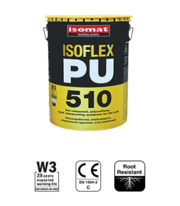 Isomat membrana Isoflex PU-510 25 KG  - Pinturas Vero