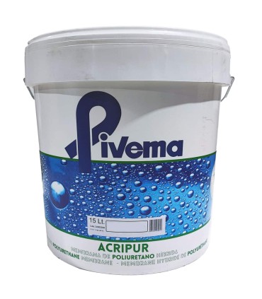Pivema Acripur Membrana Agua 15 Lt  - Pinturas Vero