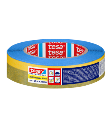 TESA 44760 Cinta Precision 2 En 1 25mX30mm  - Pinturas Vero