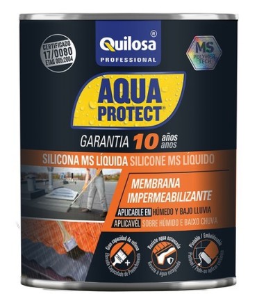 Quilosa Silicona Liquida Aquaprotect Terracota 1Kg - ATTR